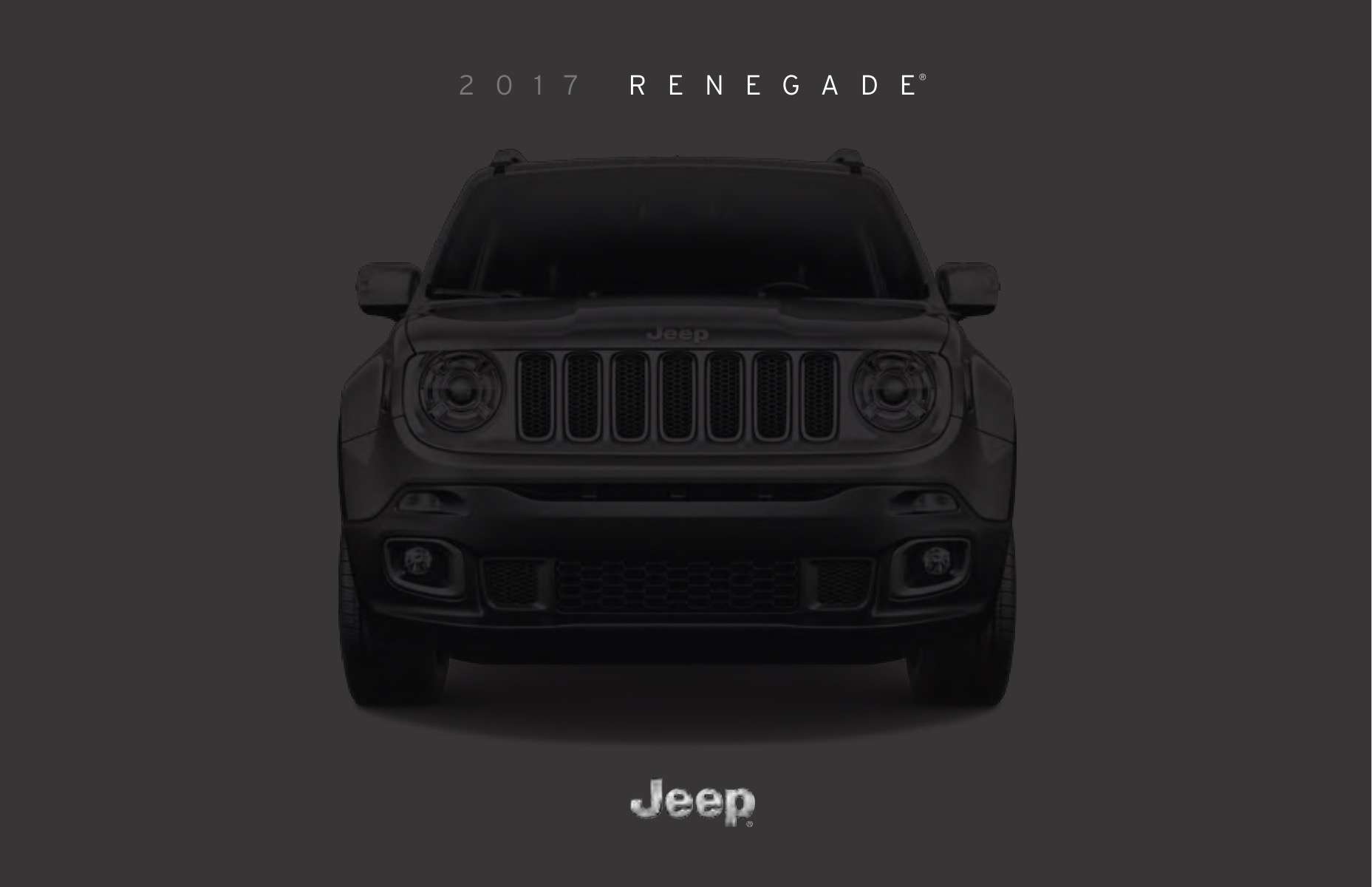 2017 Jeep Renegade Brochure